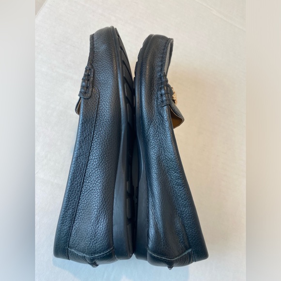 Coach Olive Pebbled Leather Leather Loafers - Picture 9 of 12